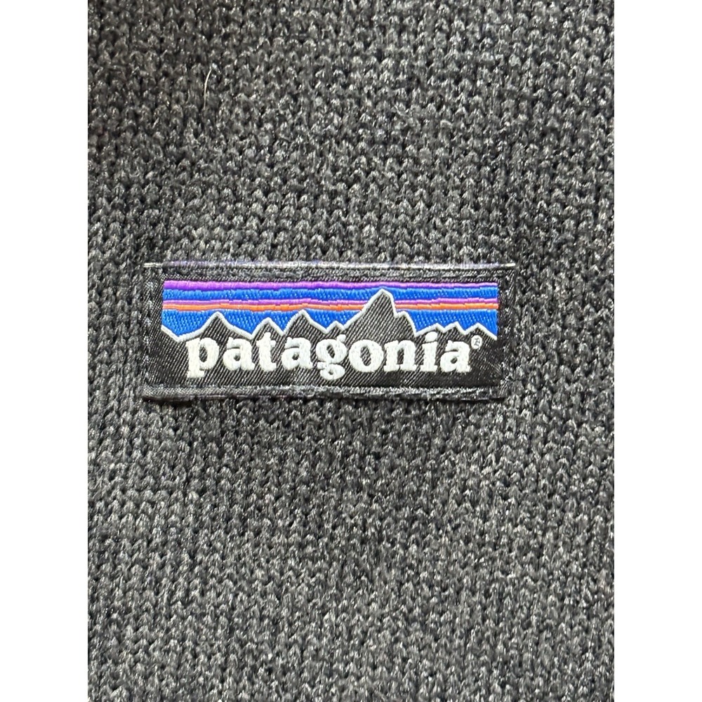 Patagonia Better Sweaters Mens Full Zip Charcoal 2XL Mock Neck Outdoors XXL Hike - Picture 3 of 4
